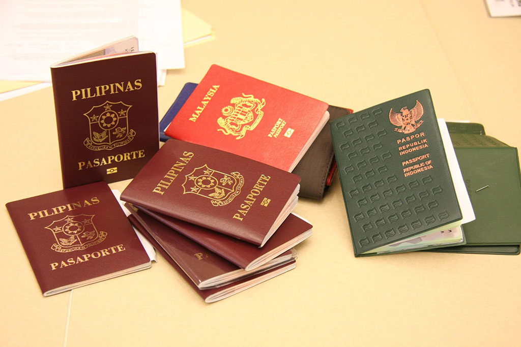 Passports from Different Countries