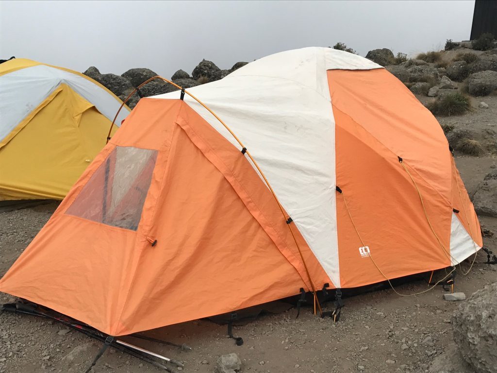 Our tent for the week!