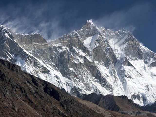 Excellent Views of Lhotse from Island Peak