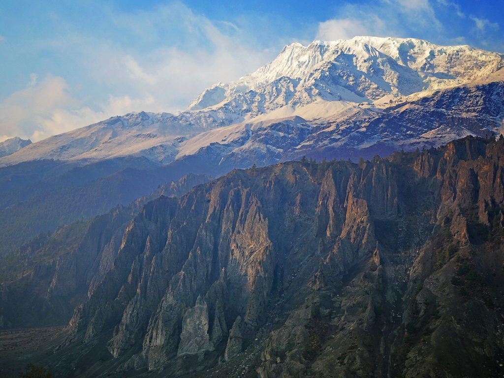 Annapurna III (7555m) from Manang