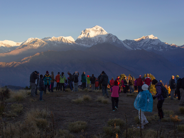 Sunrise on Poon Hill