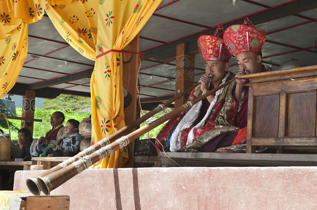 Horn Players in a Haa Festival