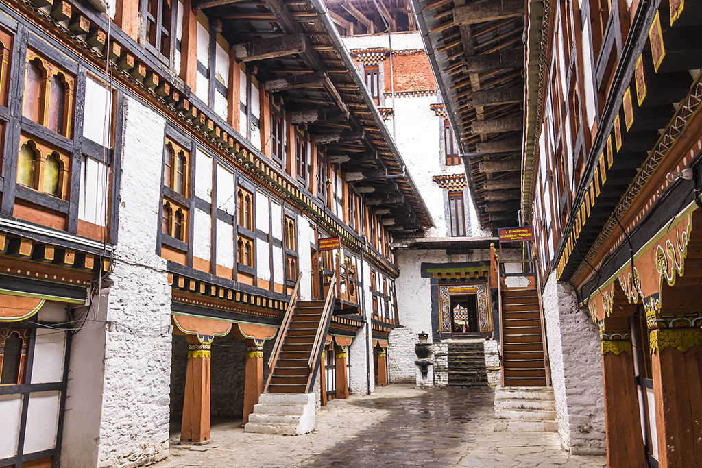 The Monastery Fortress Jakar Dzong