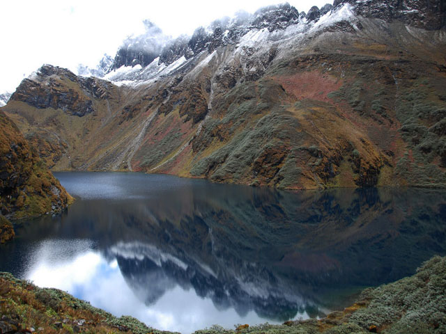 Oomta Lake on Snowman Trek