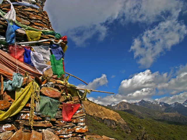 View From The Druk Path Trek