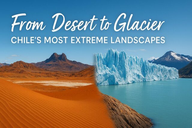 Glaciers to Deserts: Chile’s Most Extreme Landscapes Glaciers to Deserts: Chile’s Most Extreme Landscapes