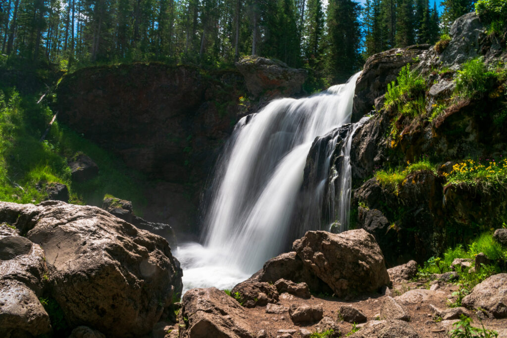 Moose Falls, Yellowstone National Park
