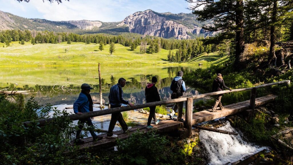 Trout Lake Yellowstone